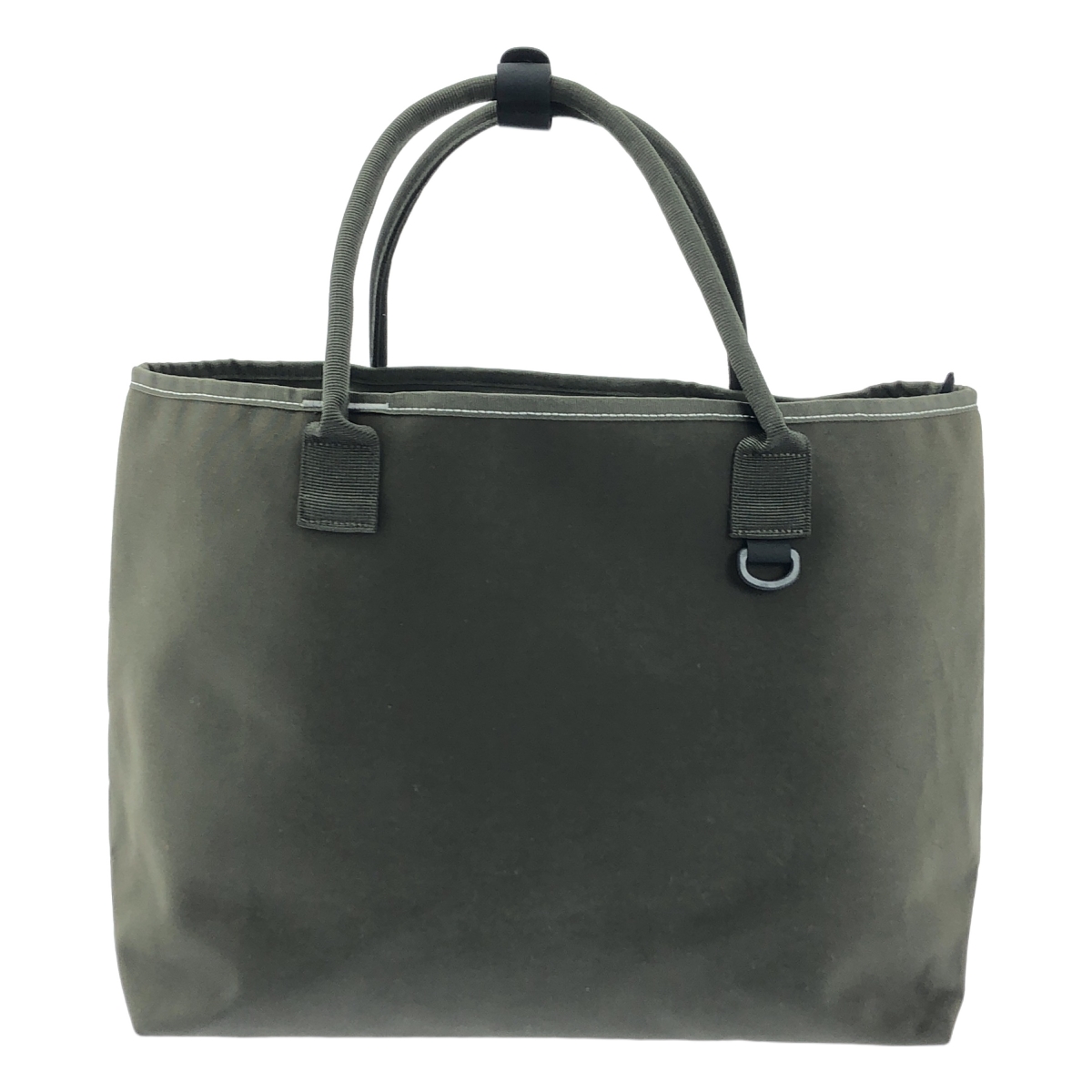 and wander / アンドワンダー PE/CO totebag ポリエステル コットン トートバッグ