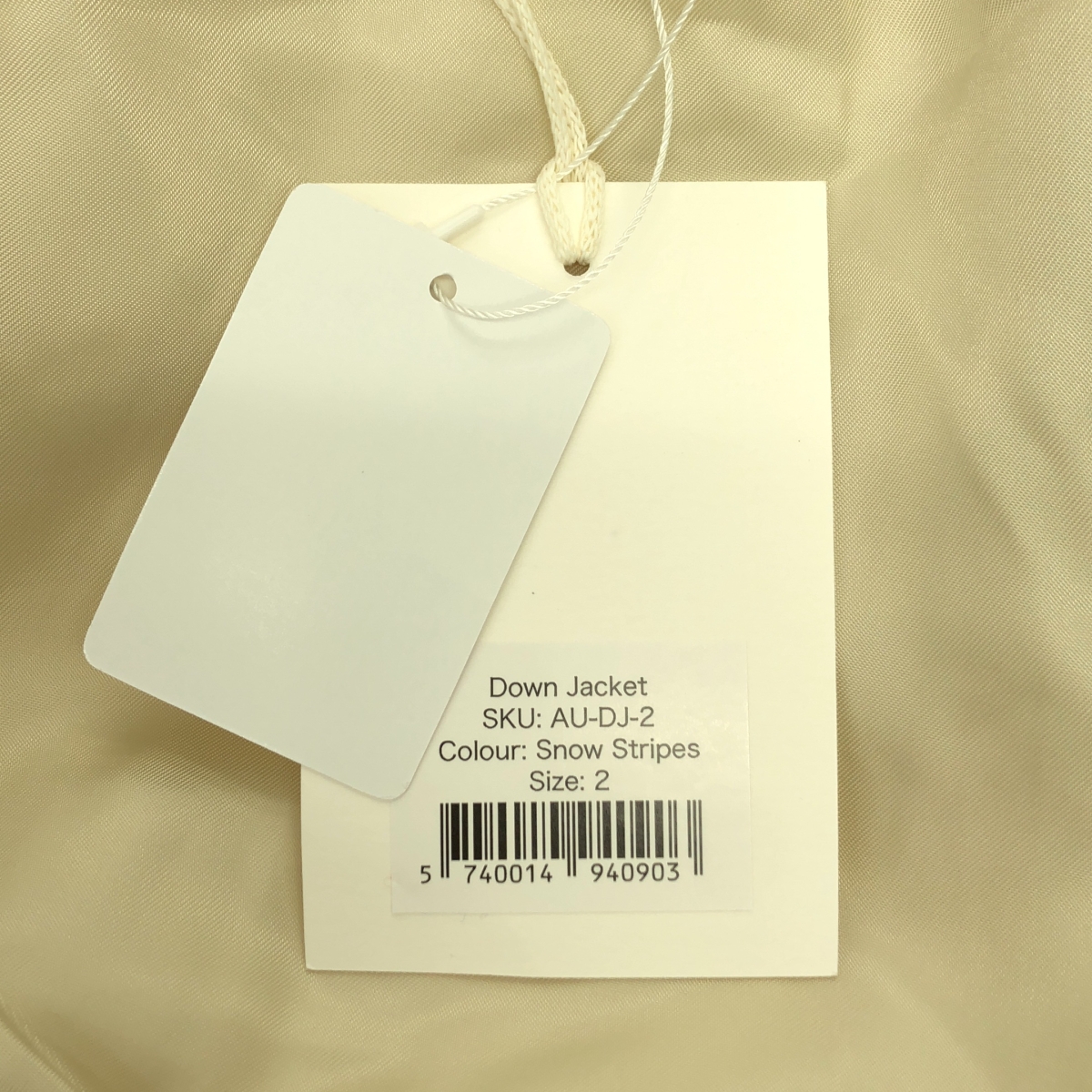 AURALEE / オーラリー × TEKLA / テクラ STRIPE DOWN JACKET ストライプ ダウンジャケット