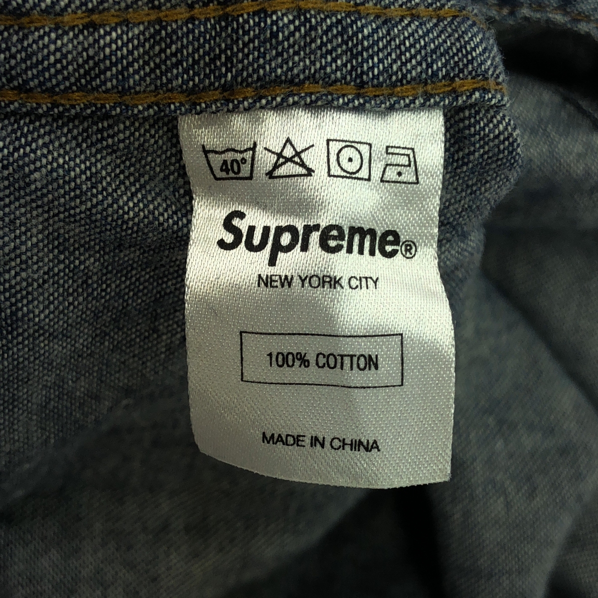SUPREME / シュプリーム Denim Western Shirt デニム ウエスタン シャツ
