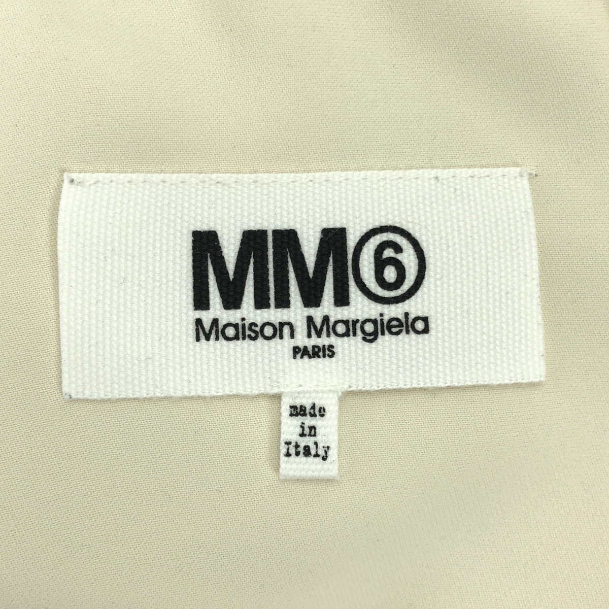 MM6 Maison Margiela / エムエムシックスメゾンマルジェラ 裾プリーツ ポリエステル 半袖 ワンピース