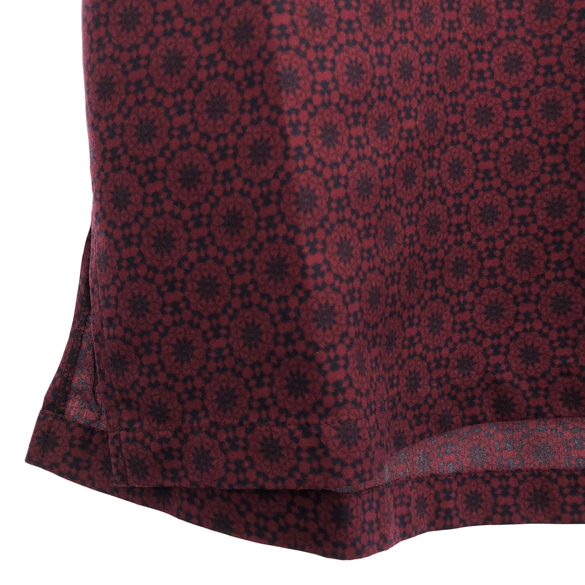 YANTOR / ヤントル Geometric ジオメトリック プルオーバーシャツ