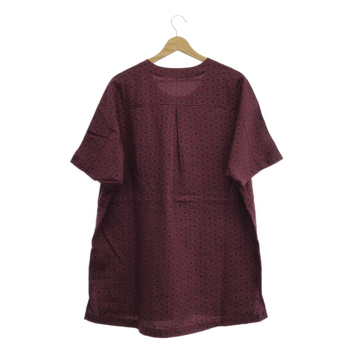 YANTOR / ヤントル Geometric ジオメトリック プルオーバーシャツ