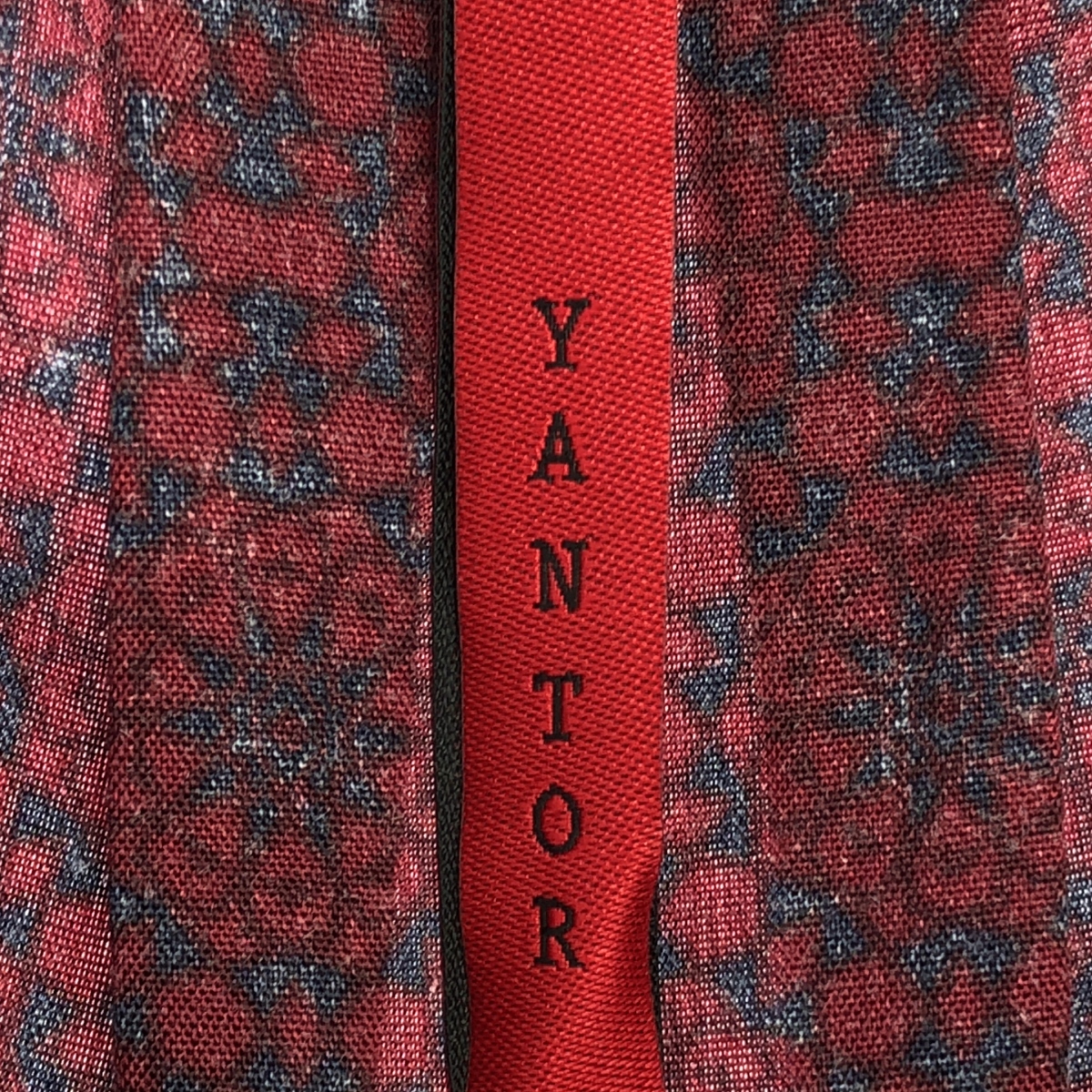 YANTOR / ヤントル Geometric ジオメトリック プルオーバーシャツ