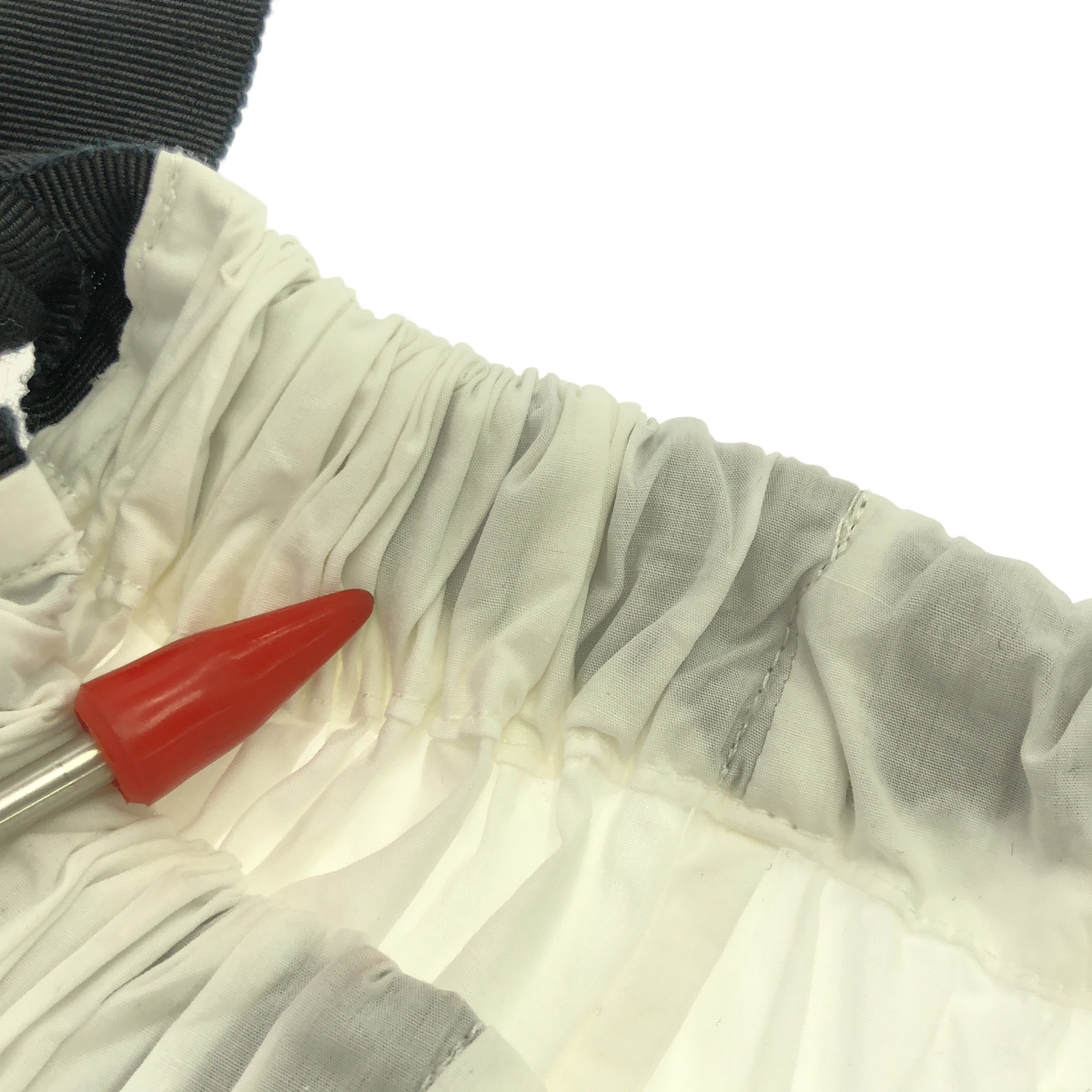 DRIES VAN NOTEN / ドリスヴァンノッテン タイ ギャザー ボリュームブラウス