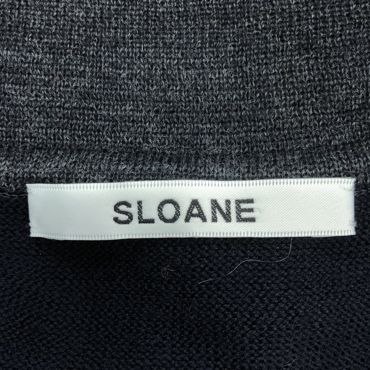 SLOANE / スローン ウール ニット ポロシャツ