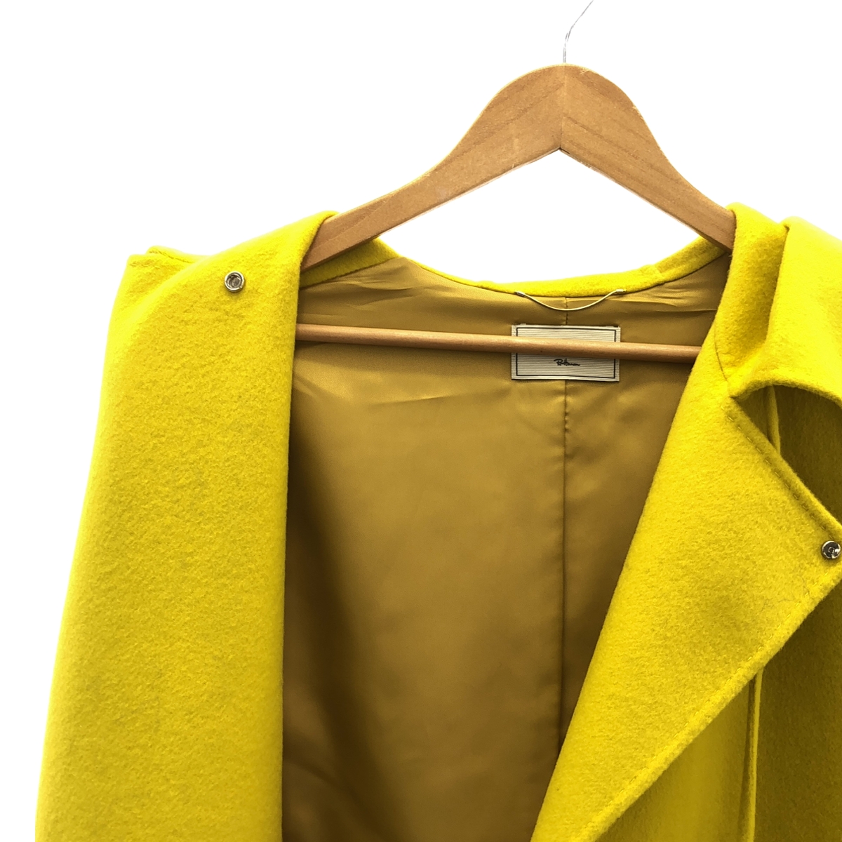 ebure / エブール × Ron Herman ロンハーマン別注 ウール リュクスメルトン フーデッドロングコート