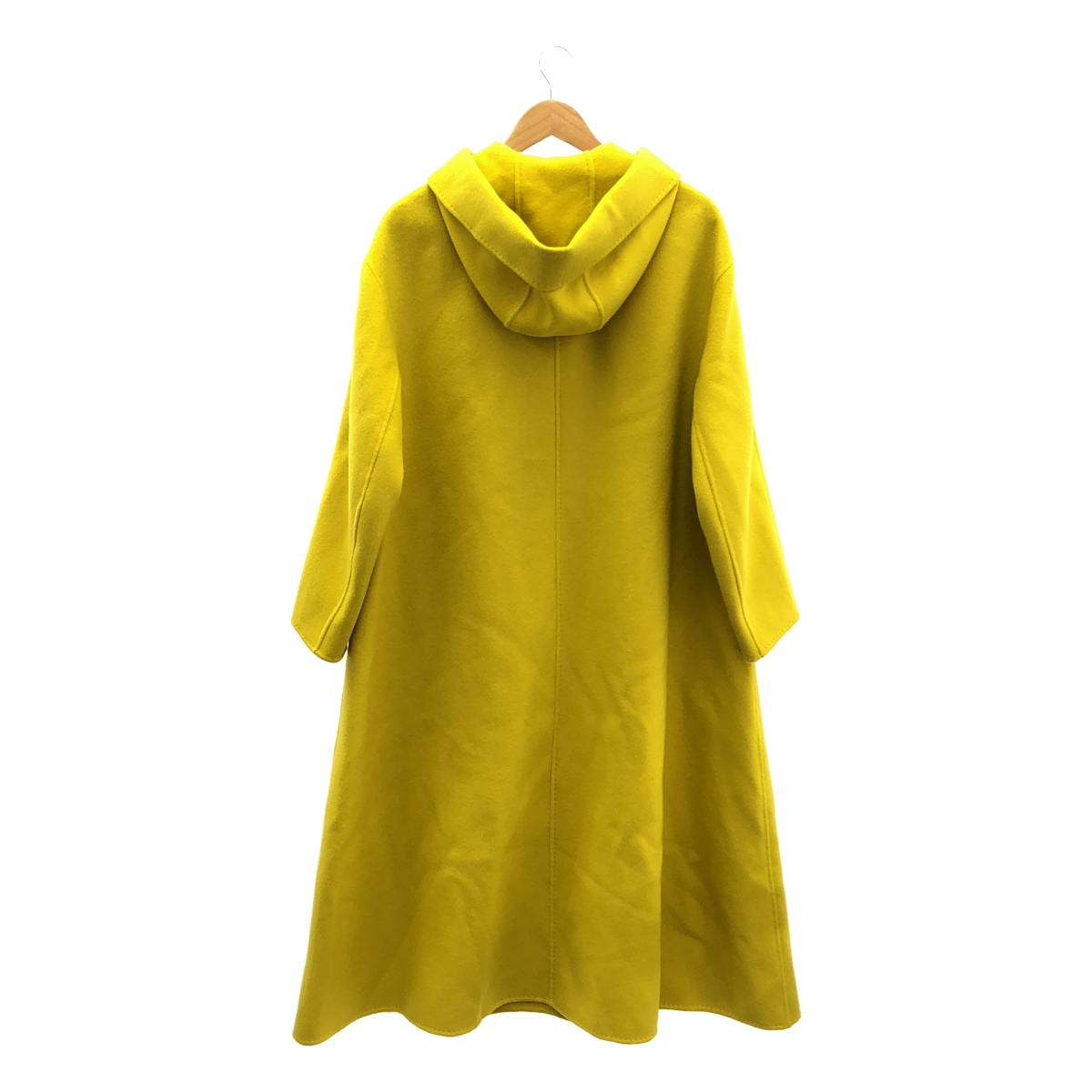 ebure / エブール × Ron Herman ロンハーマン別注 ウール リュクスメルトン フーデッドロングコート