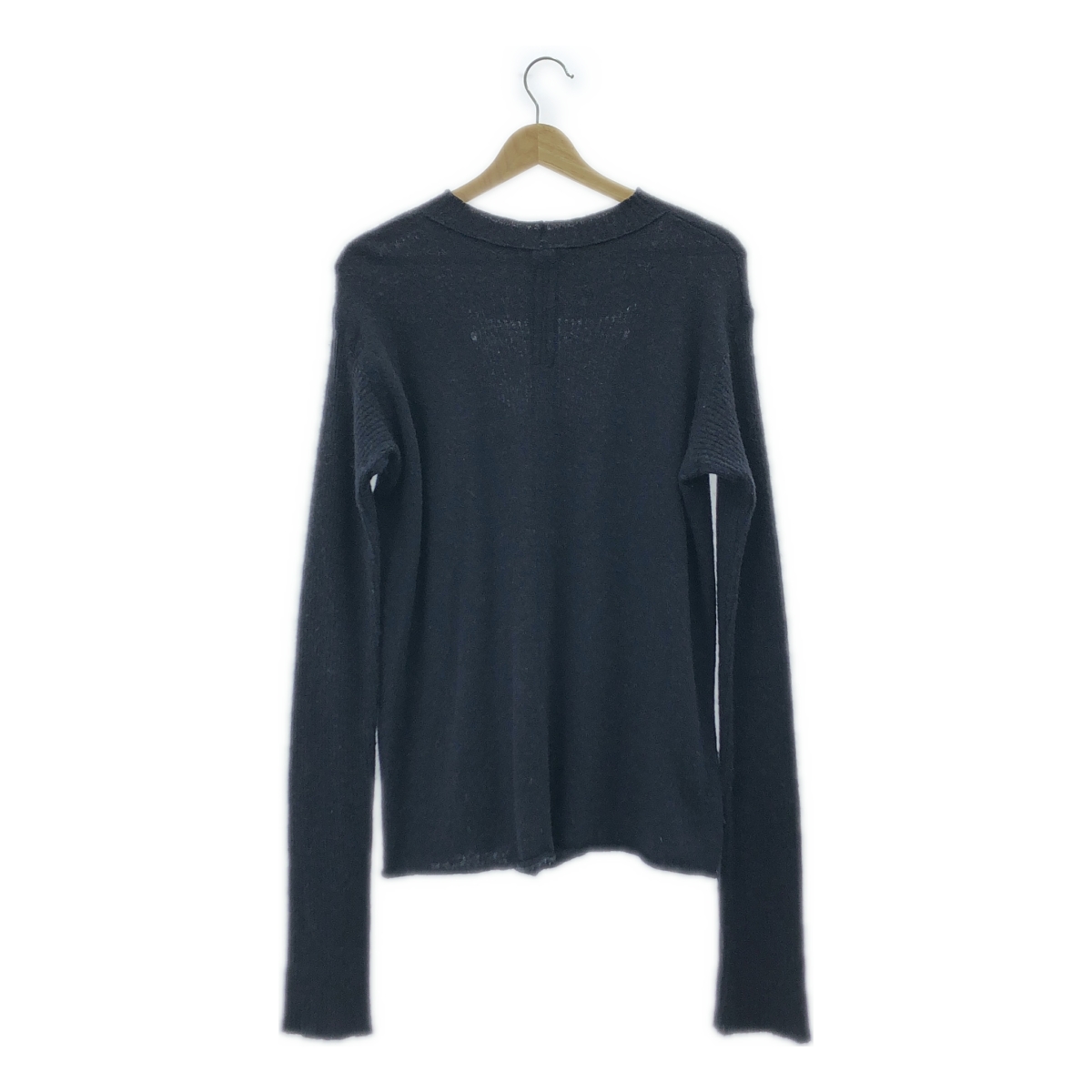 Rick Owens / リックオウエンス アルパカ混 クルーネック ニット プルオーバー