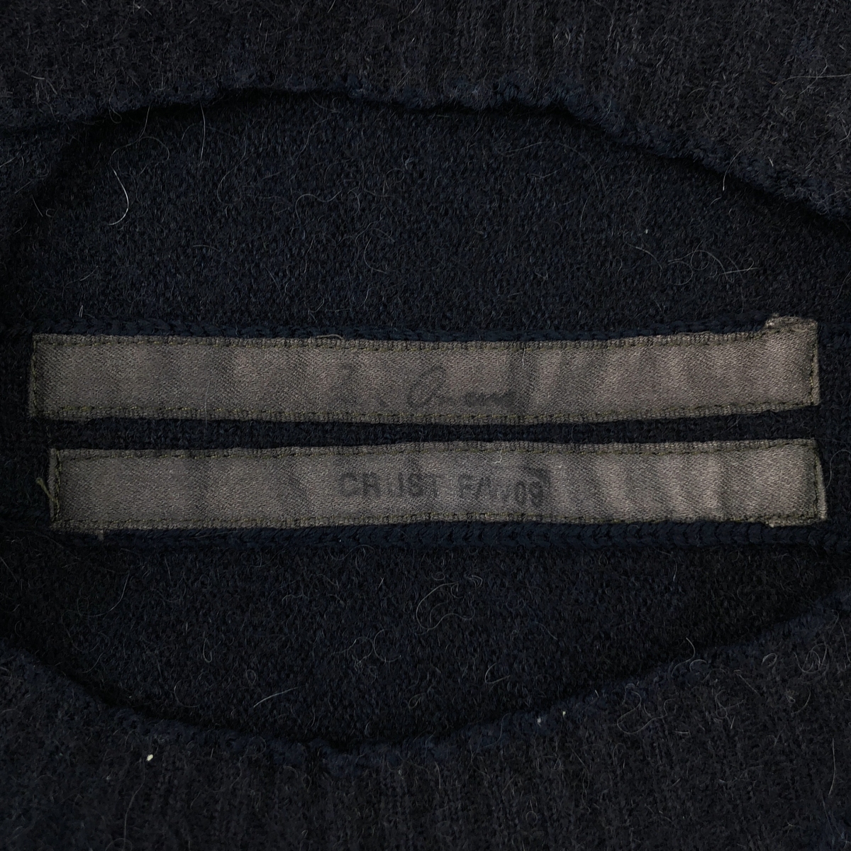 Rick Owens / リックオウエンス アルパカ混 クルーネック ニット プルオーバー