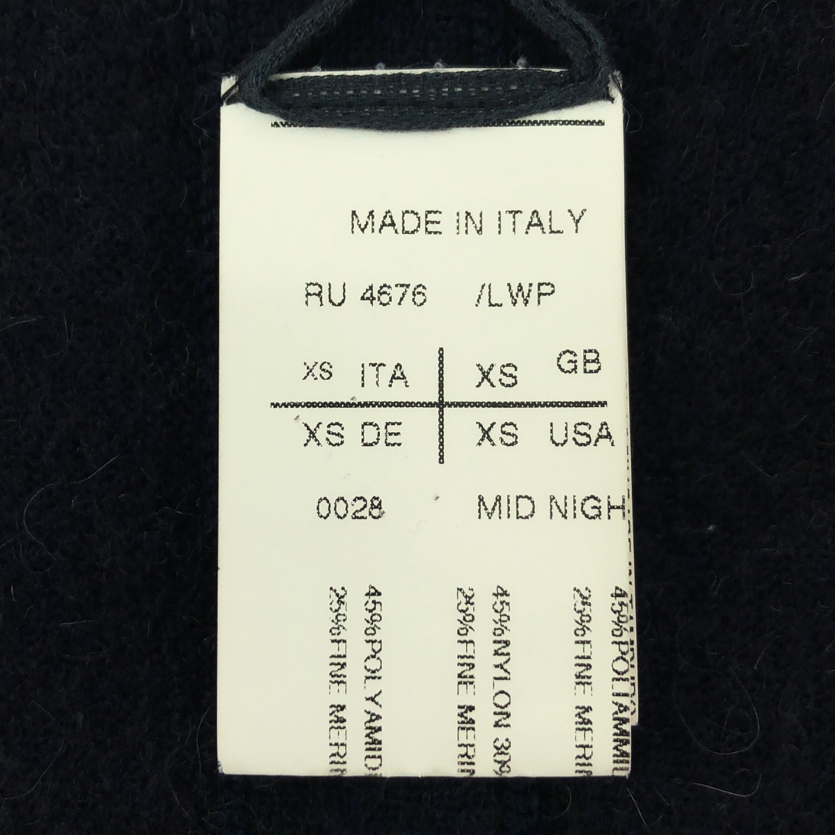 Rick Owens / リックオウエンス アルパカ混 クルーネック ニット プルオーバー