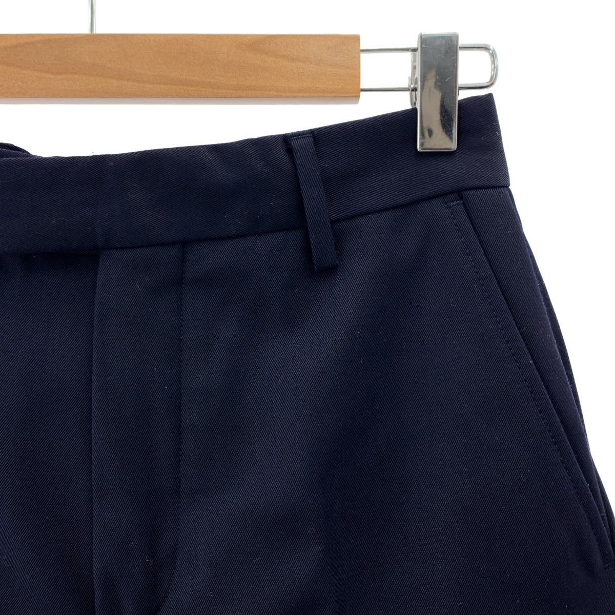 DRIES VAN NOTEN / ドリスヴァンノッテン ウール コットン混  レイヤード ショートパンツ