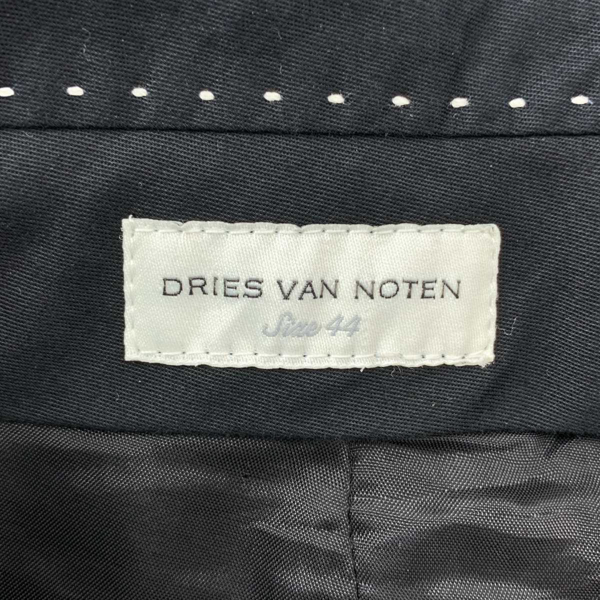 DRIES VAN NOTEN / ドリスヴァンノッテン ウール コットン混  レイヤード ショートパンツ