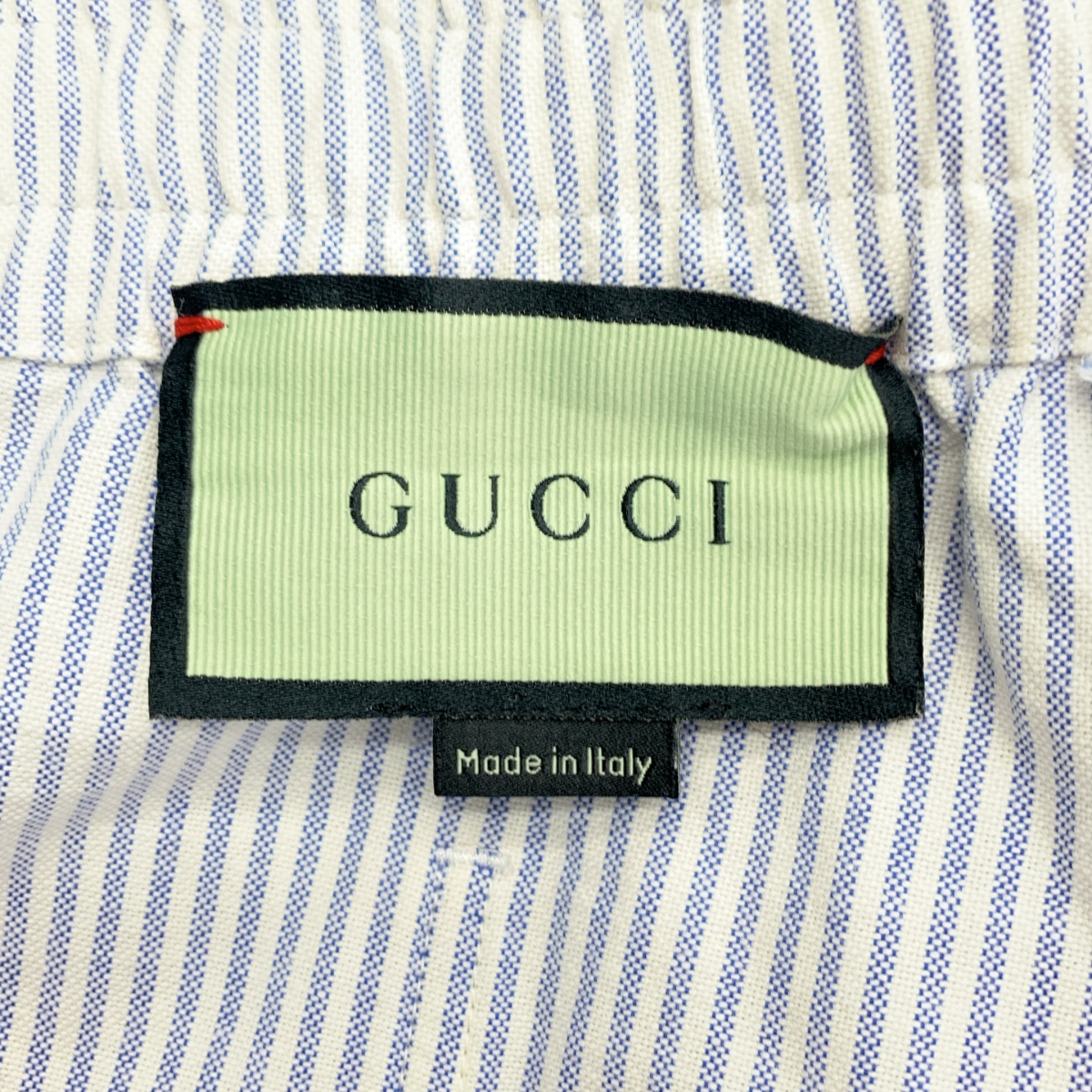 GUCCI / グッチ LES POMMES ストライプ ショートパンツ