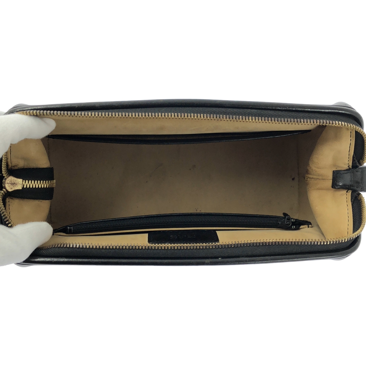 その他 レザー 枕ポーチ セカンド クラッチバッグ