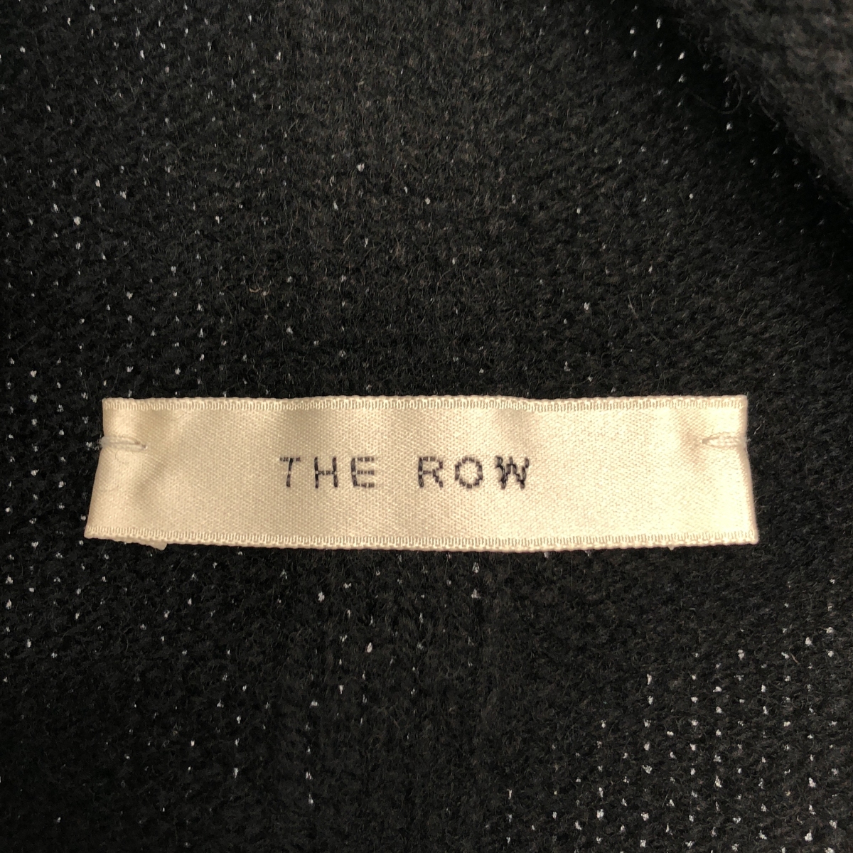 THE ROW / ザロウ ウール カシミヤ ノースリーブ タートルネックニット