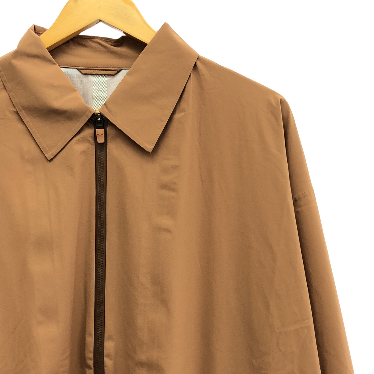 DESCENTE / デサント ZIP UP SOUTIEN COLLAR COAT ナイロン ジップアップ ステンカラーコート