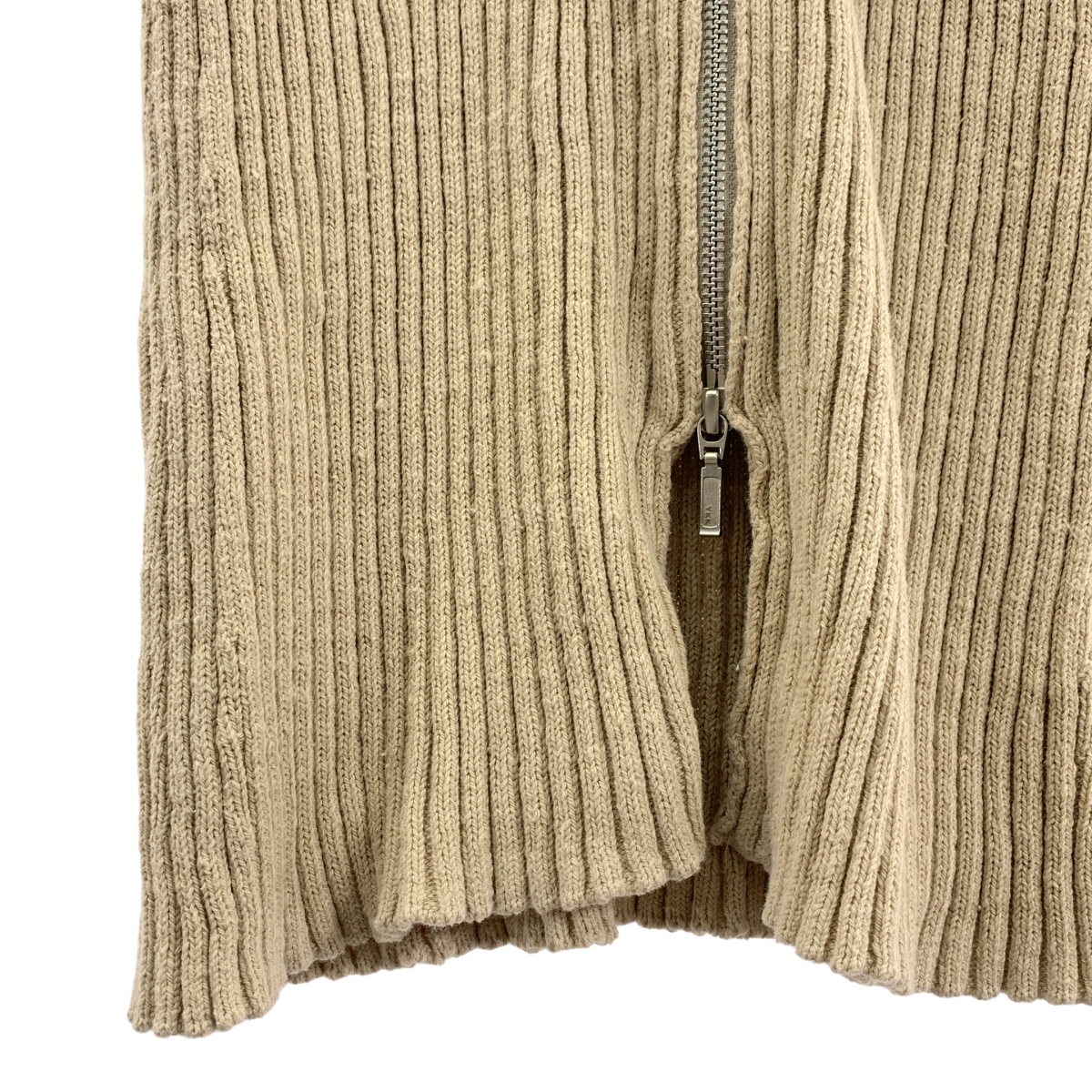 THE SHISHIKUI / シシクイ RIB Skirt コットン センタージップ リブスカート