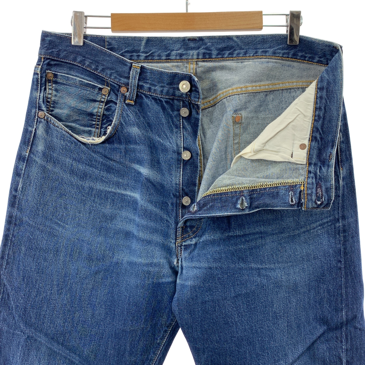 LEVI'S VINTAGE CLOTHING LVC / リーバイスヴィンテージクロージング 50155-0116 / VINTAGE 501XX 1955モデル big E セルビッチ デニム ジーンズ パンツ
