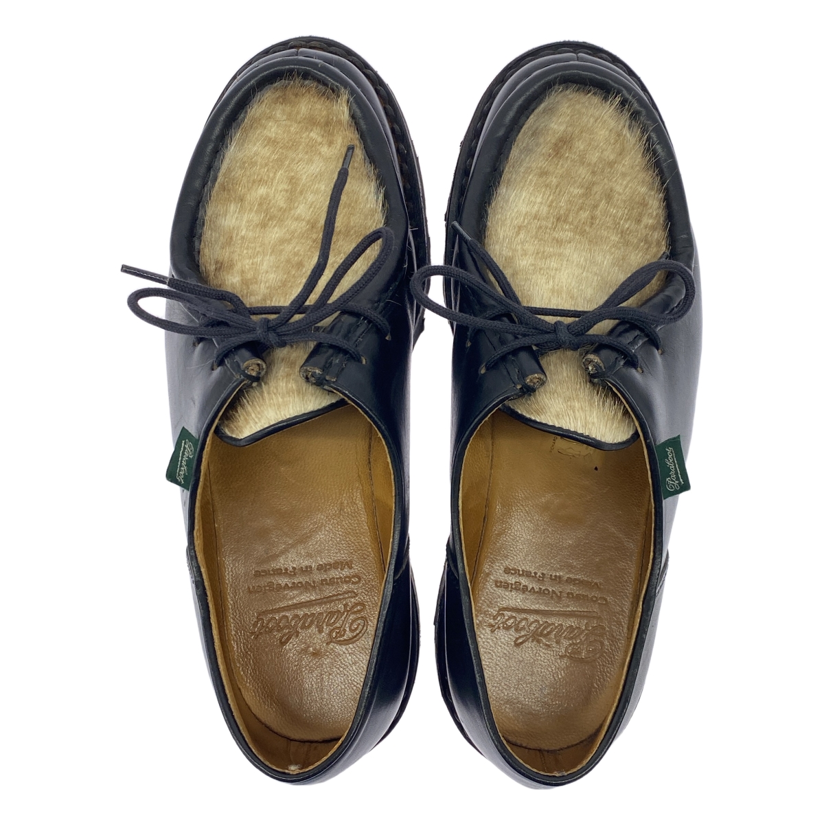 Paraboot / パラブーツ MICHAEL MARCHE NOIRE ミカエル ファー モカシン シューズ