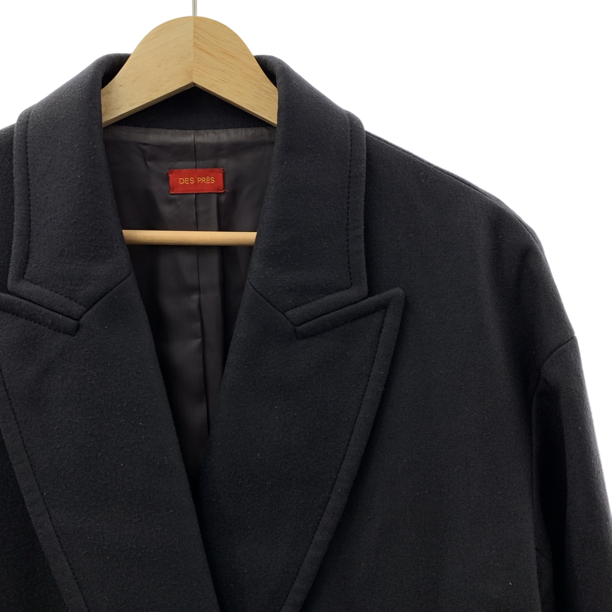 DES PRES / デプレ ウール ダブルブレスト コート
