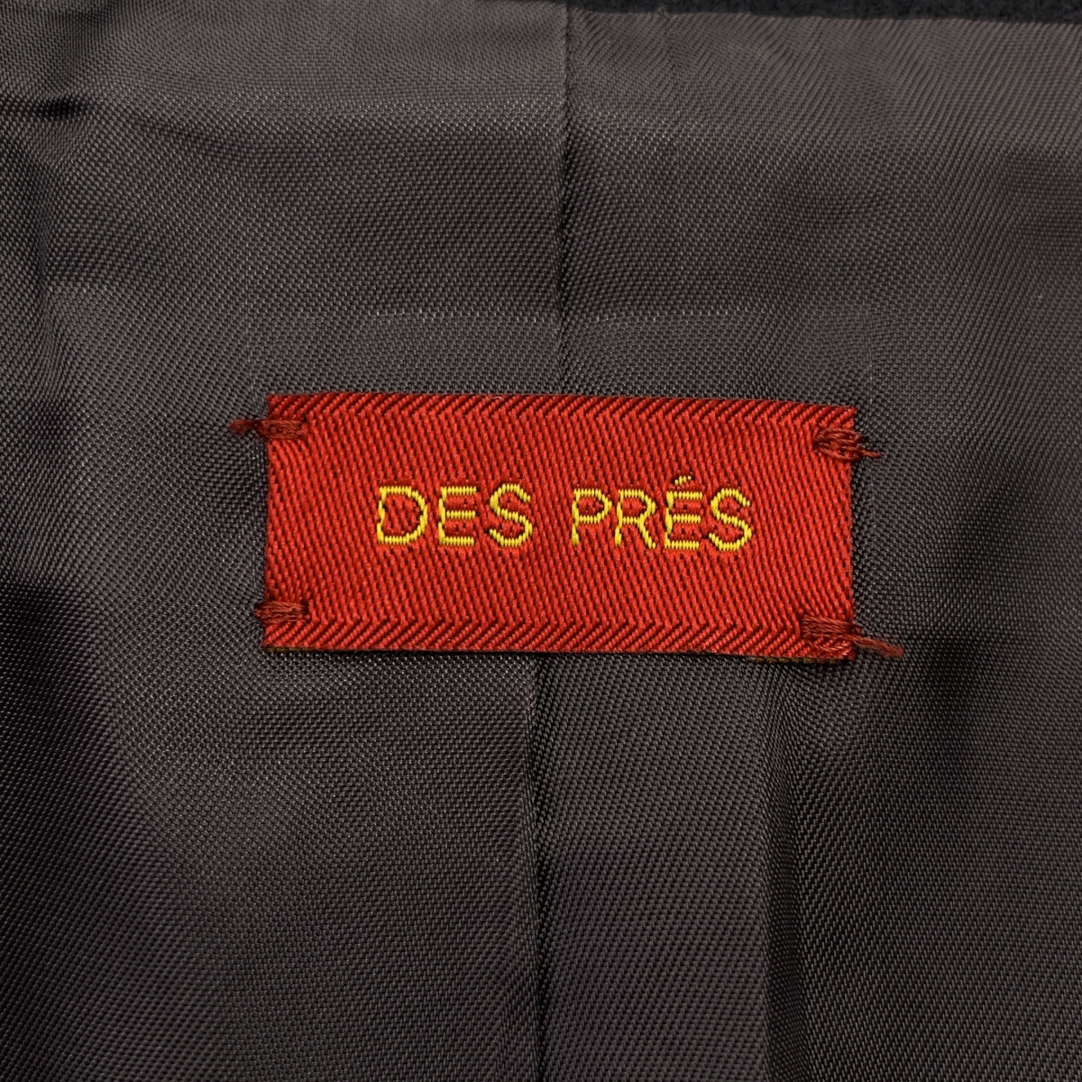 DES PRES / デプレ ウール ダブルブレスト コート