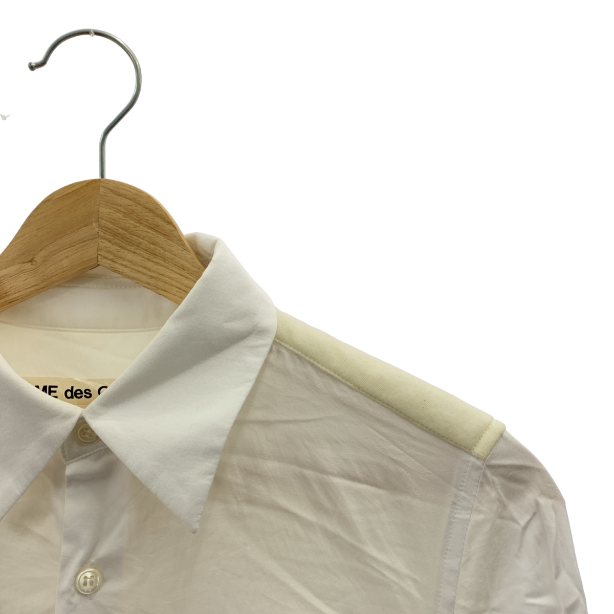 COMME des GARCONS / コムデギャルソン 中綿ナイロン切替 ボリューム シャツ ワンピース