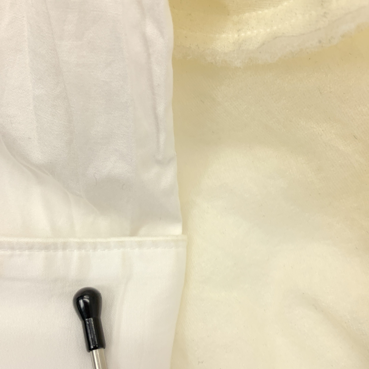 COMME des GARCONS / コムデギャルソン 中綿ナイロン切替 ボリューム シャツ ワンピース