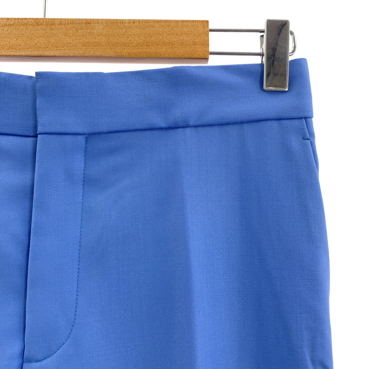 Drawer / ドゥロワー センタープレス スラックス パンツ