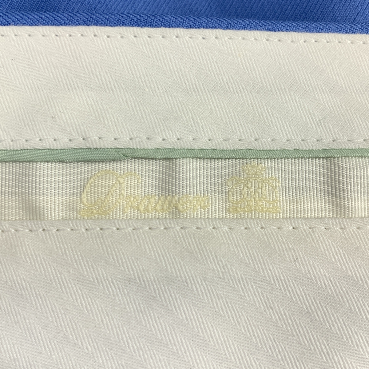 Drawer / ドゥロワー センタープレス スラックス パンツ