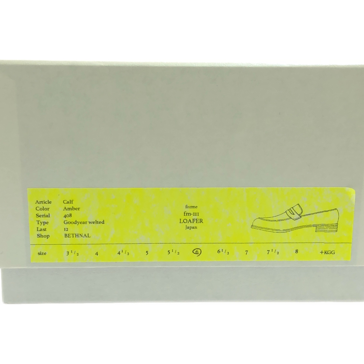 forme / フォルメ loafer goodyear amber calf ローファー カーフレザー シューズ