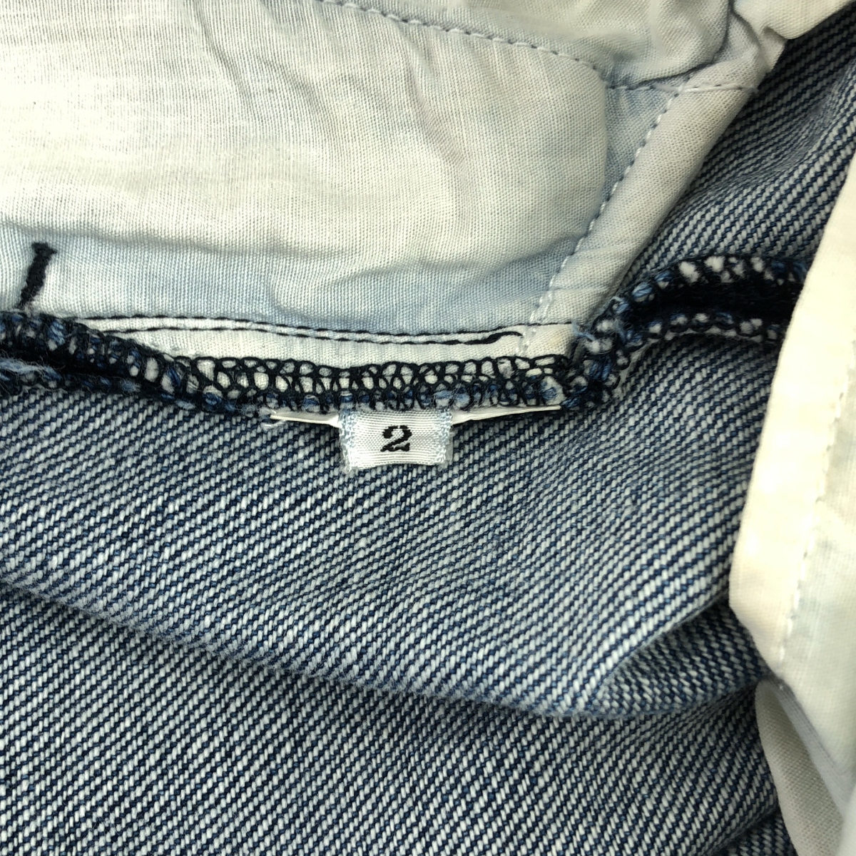 CULLNI / クルニ センタープレス デニムパンツ