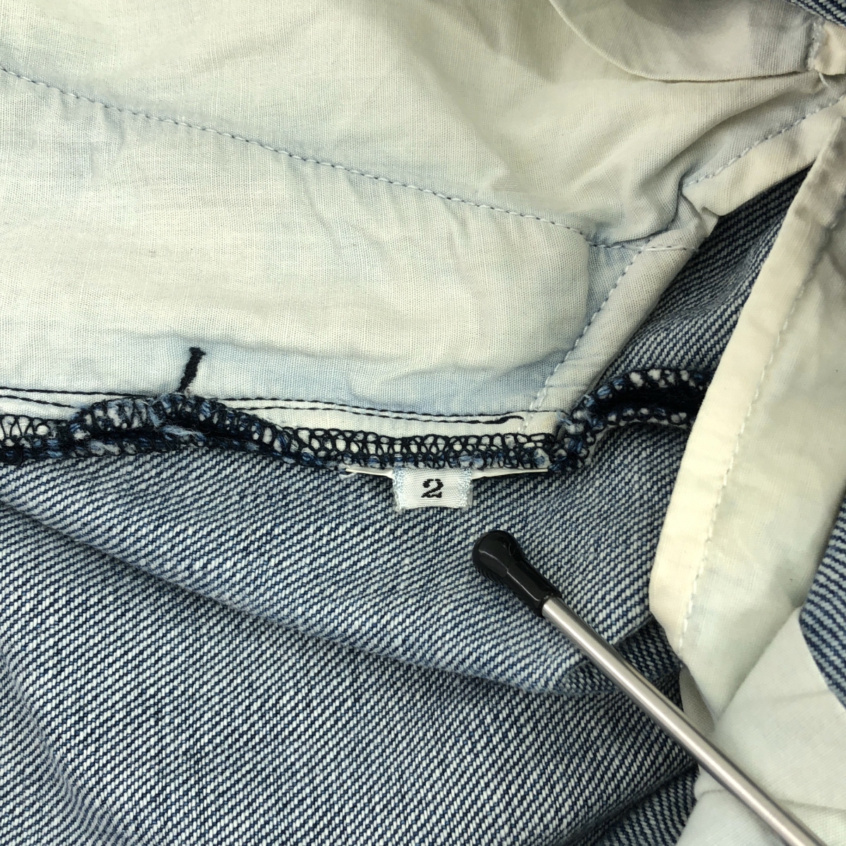 CULLNI / クルニ センタープレス デニムパンツ