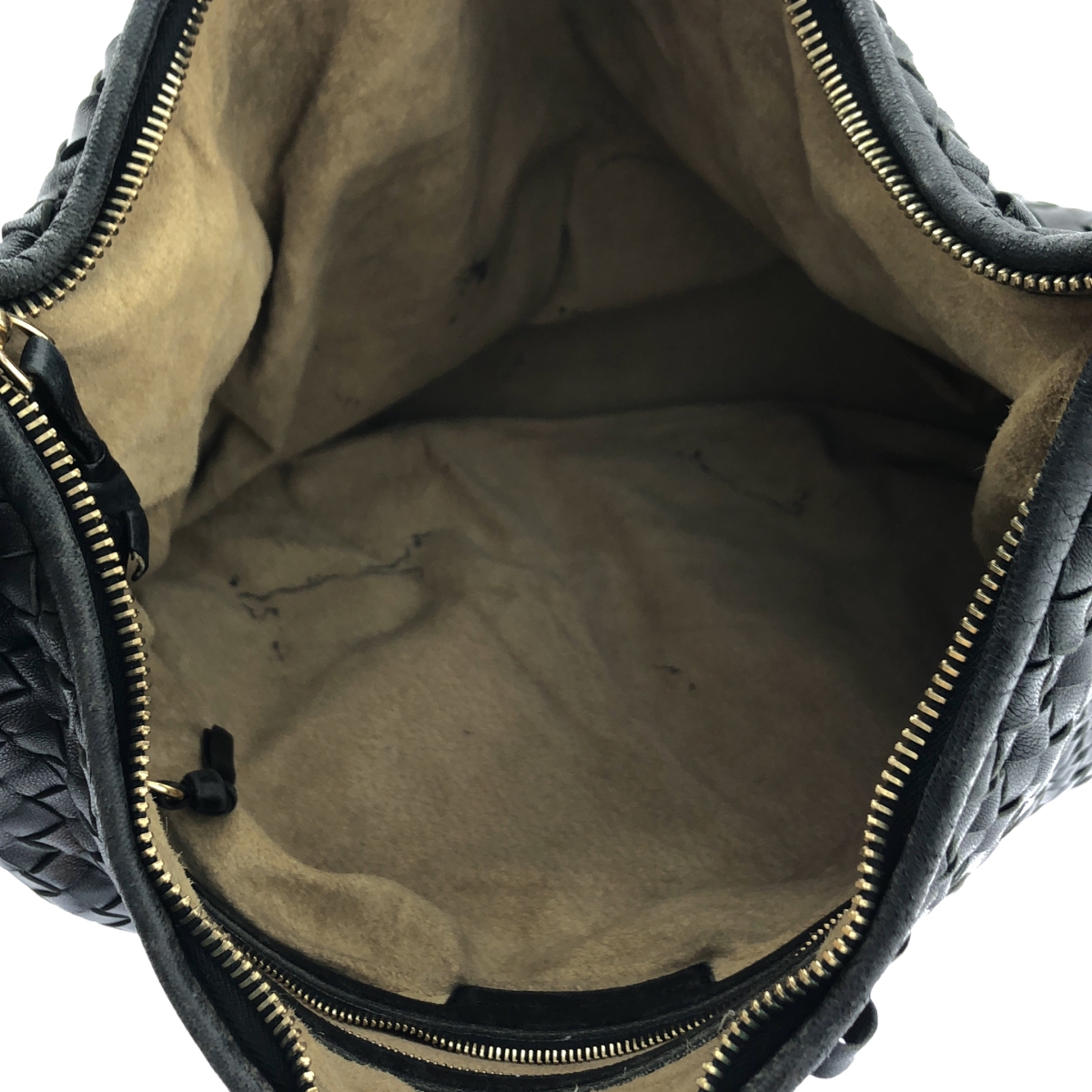 BOTTEGA VENETA / ボッテガヴェネタ イントレチャート レザー ハンドバッグ