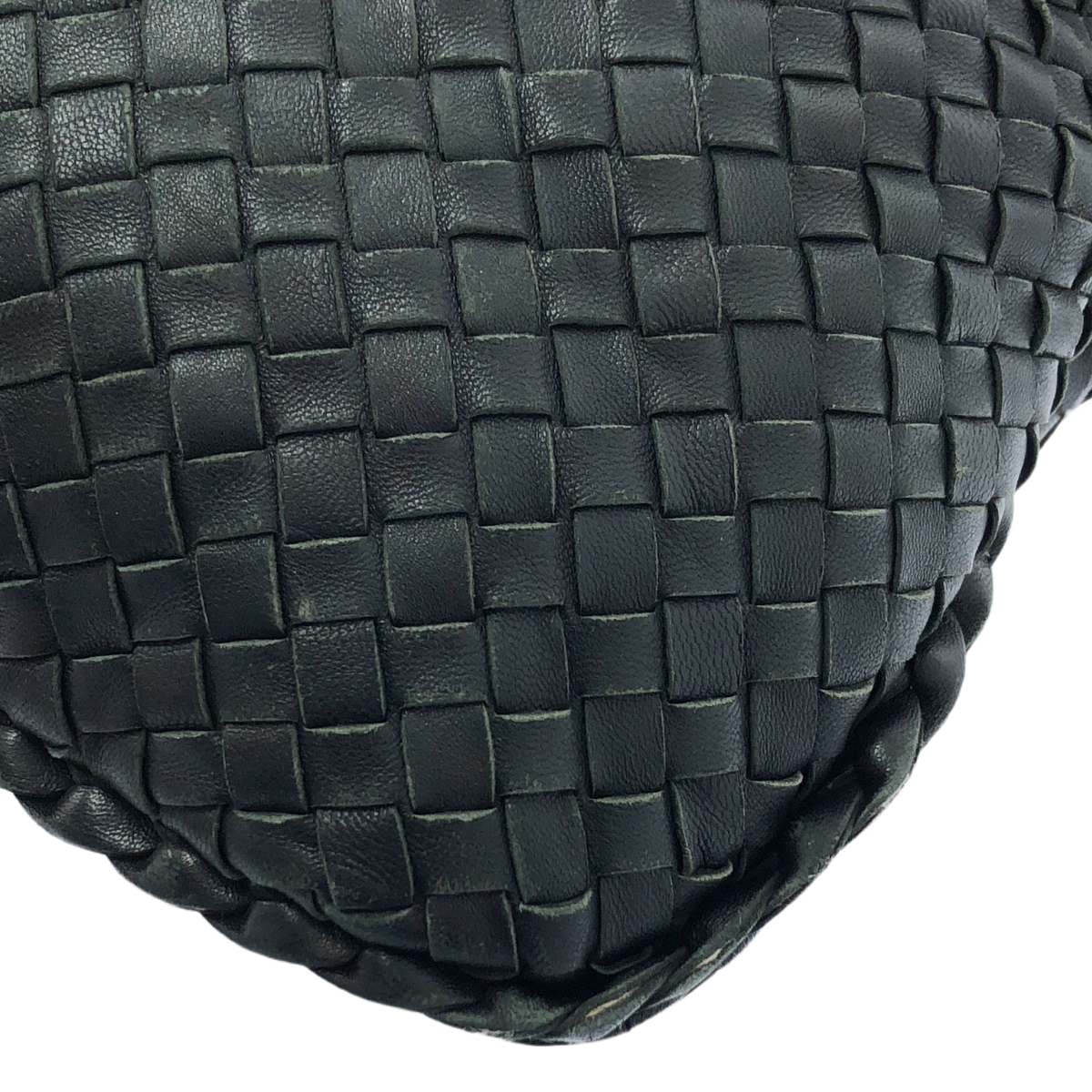 BOTTEGA VENETA / ボッテガヴェネタ イントレチャート レザー ハンドバッグ