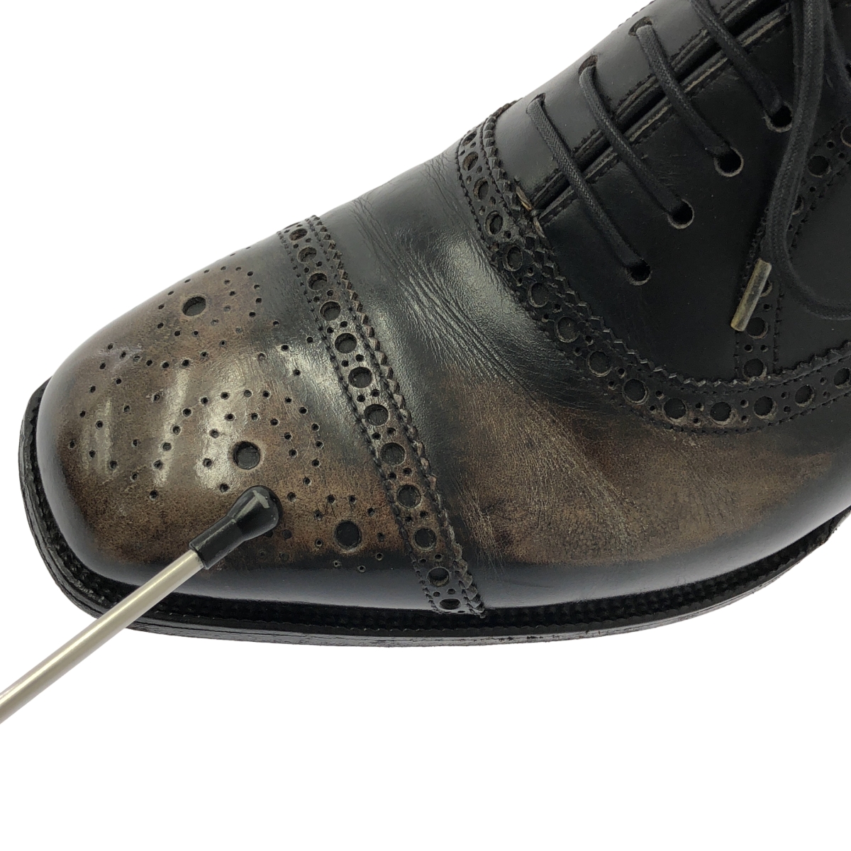 Foster & Sons / フォスターアンドサン レザー ストレートチップ ドレスシューズ