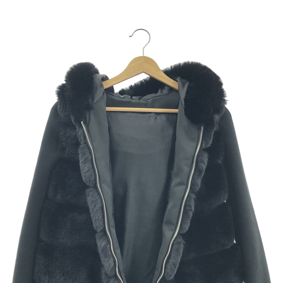 JENNE / ジェンヌ 2wayファーベスト&コート / 総裏地