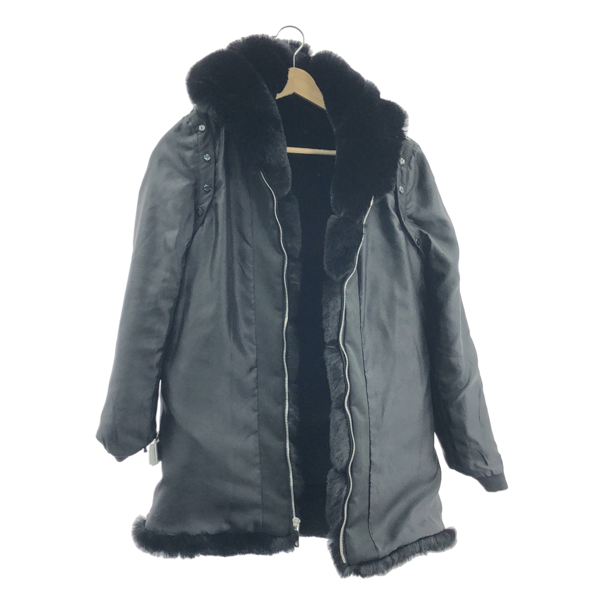 JENNE / ジェンヌ 2wayファーベスト&コート / 総裏地