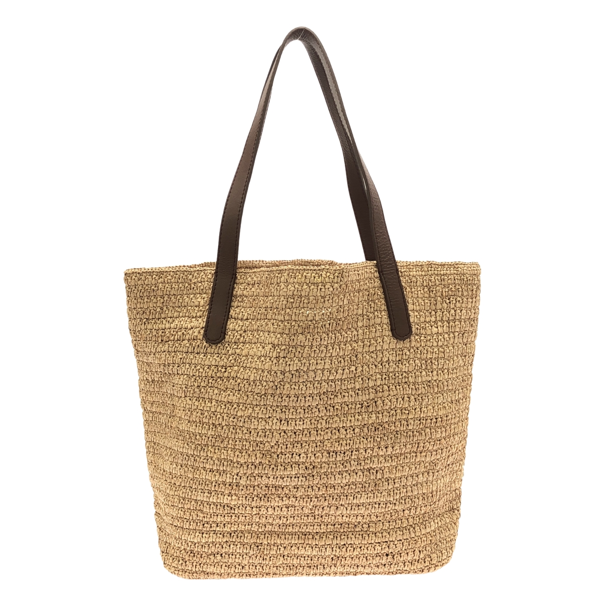 Helen Kaminski / ヘレンカミンスキー レザーハンドル カゴ トートバッグ / カバー着脱可