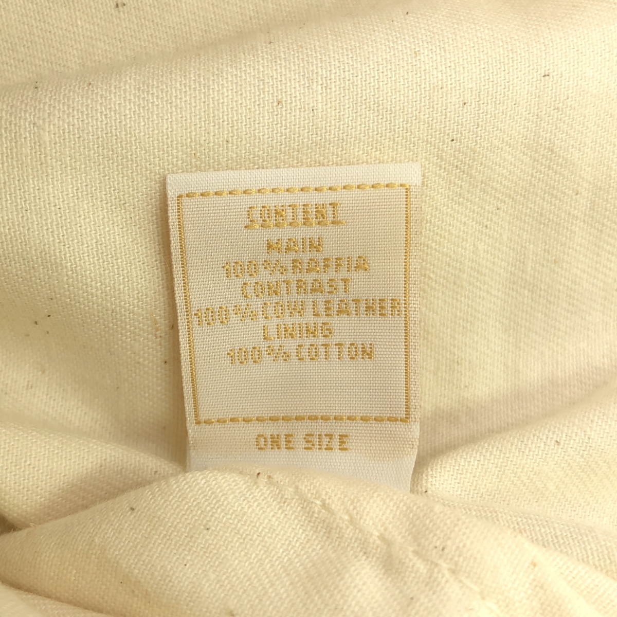 Helen Kaminski / ヘレンカミンスキー レザーハンドル カゴ トートバッグ / カバー着脱可