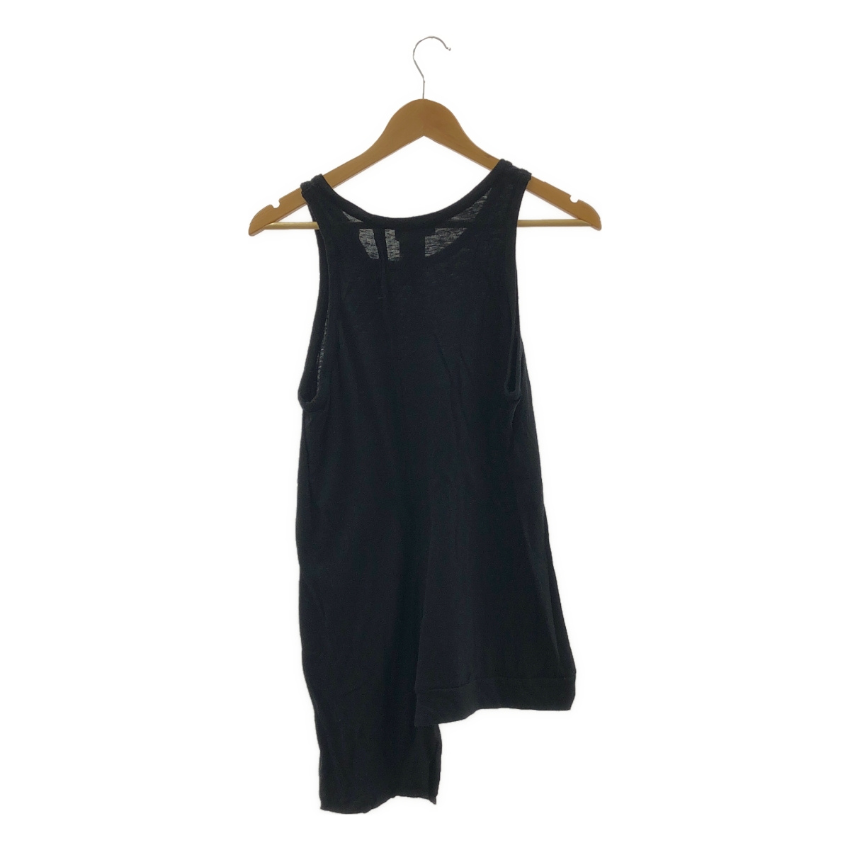 Y's / ワイズヨウジヤマモト コットン レーヨン アシンメトリー タンクトップ