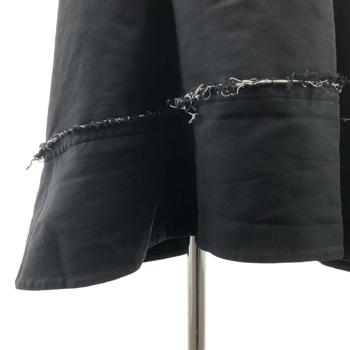 COMME des GARCONS COMME des GARCONS / コムコム ポリエステル 縮絨 変形 ドローストリング オーバー スカート