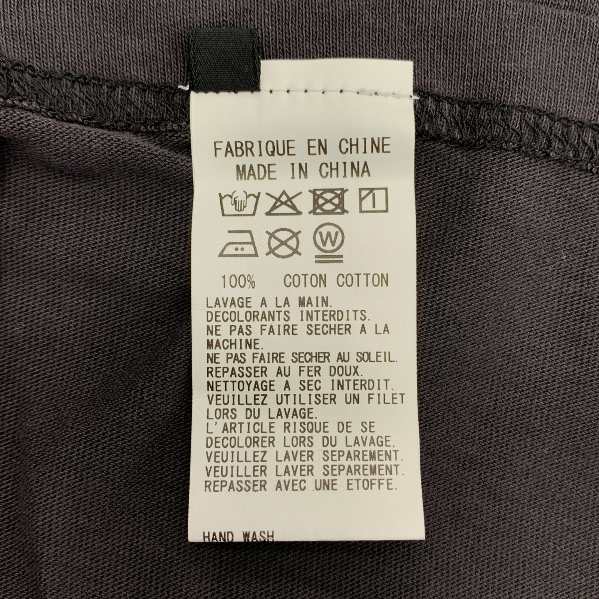 その他 コットン プリント クルーネックカットソー