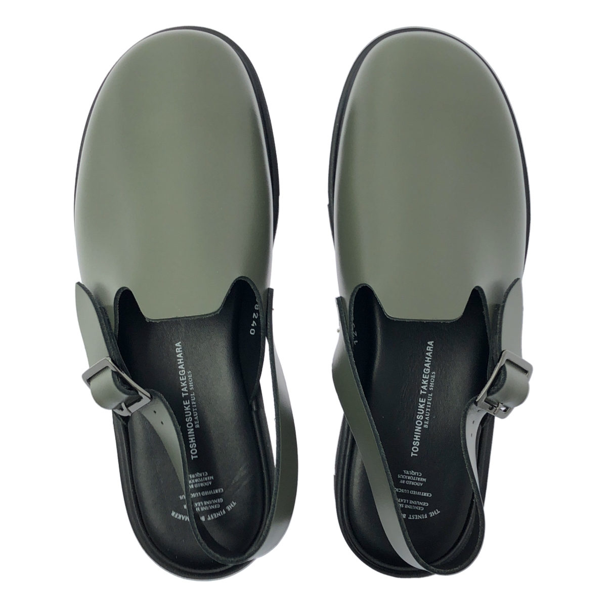 BEAUTIFUL SHOES / ビューティフルシューズ S.S.SANDALS レザーサボ サンダル