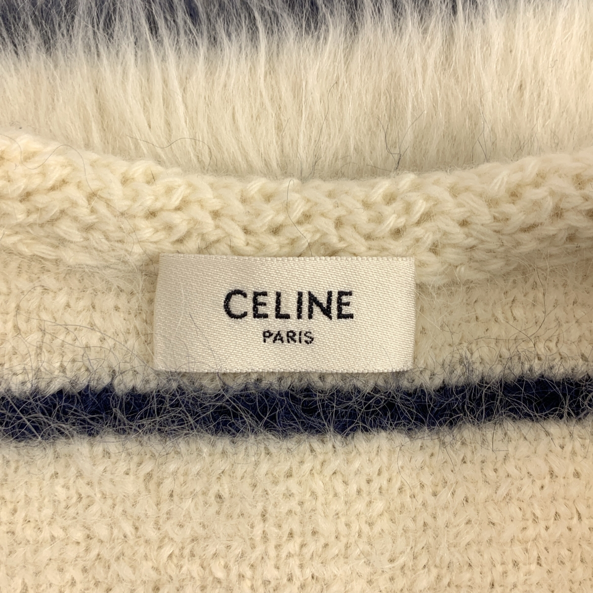 CELINE / セリーヌ アルパカ ウール 金ボタン シャスールジャケット / 2AE47906T