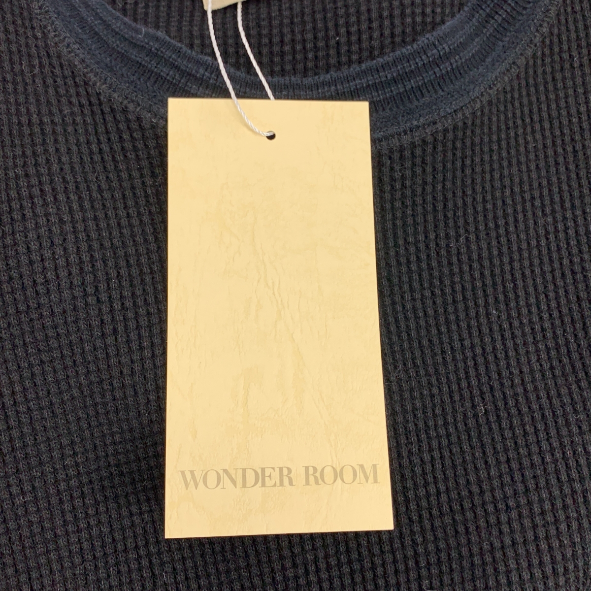 その他 WAFFLE l/s waffle thermal tee ロングスリーブ ワッフル サーマルTシャツ