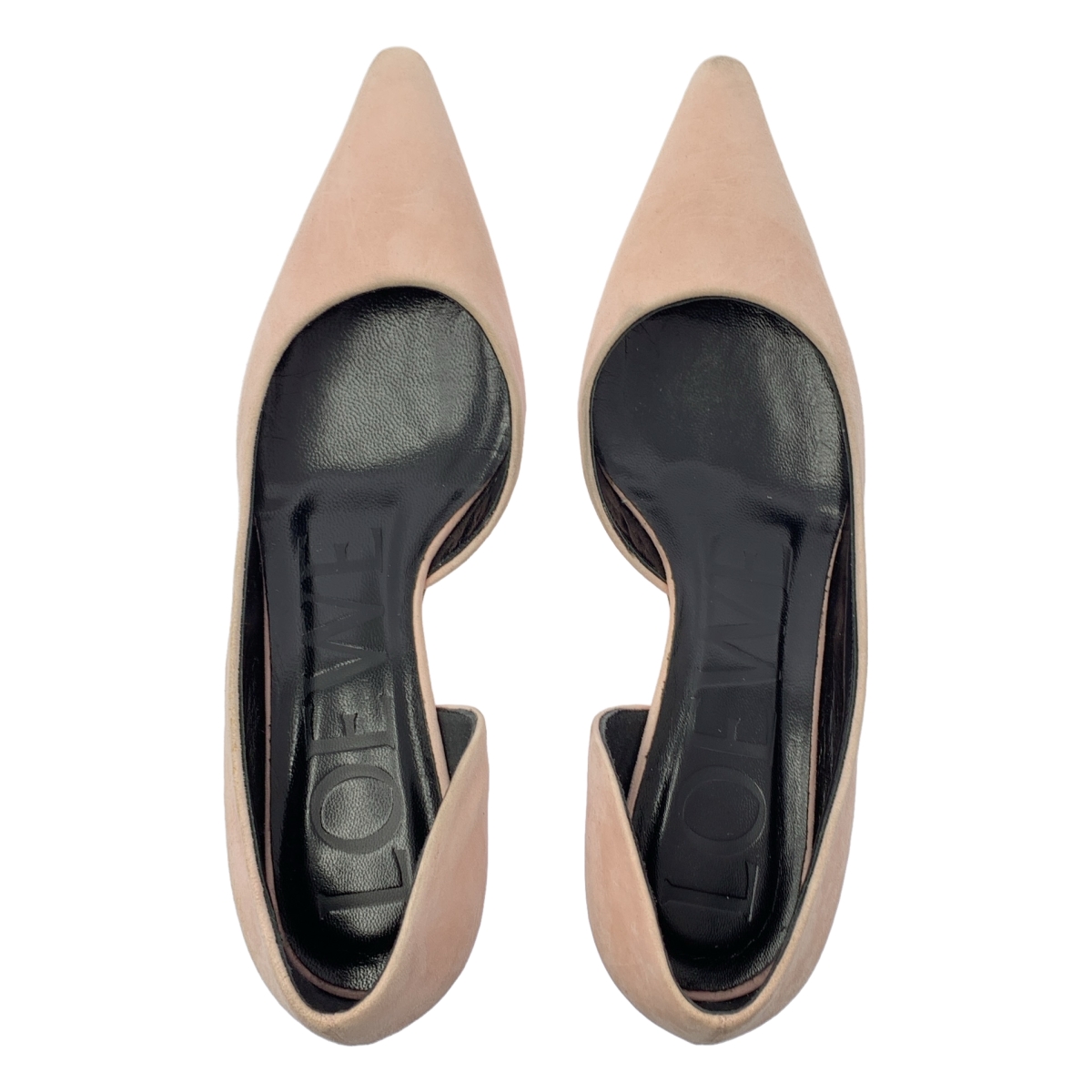 LOEWE / ロエベ ウォルナッツ ポインテッドトゥ パンプス