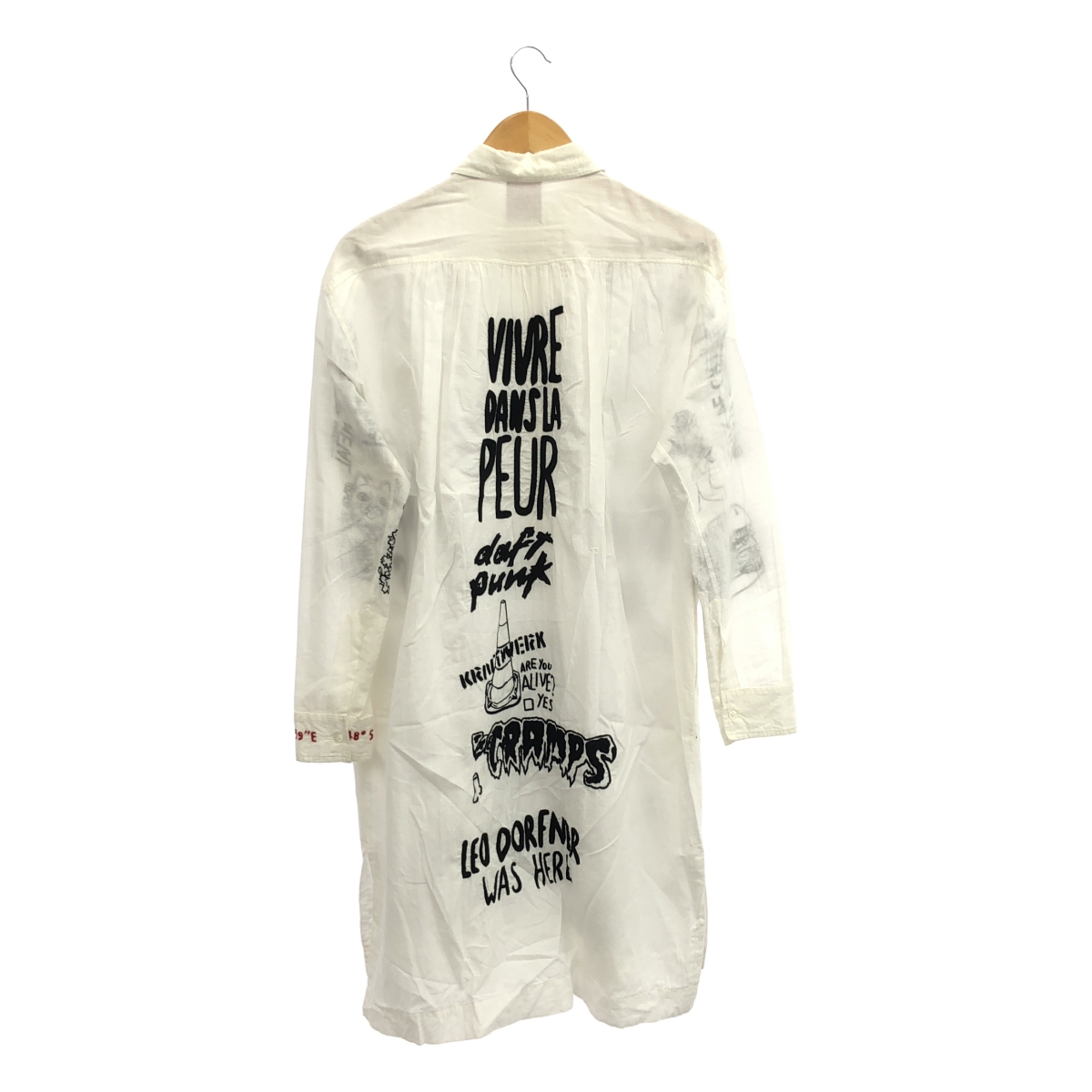 その他 エンブロイダリー プルオーバー シャツワンピース