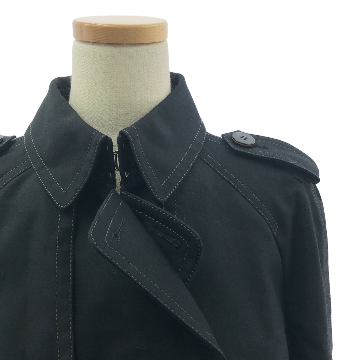 DAKS / ダックス SLIM FIT コットン トレンチコート