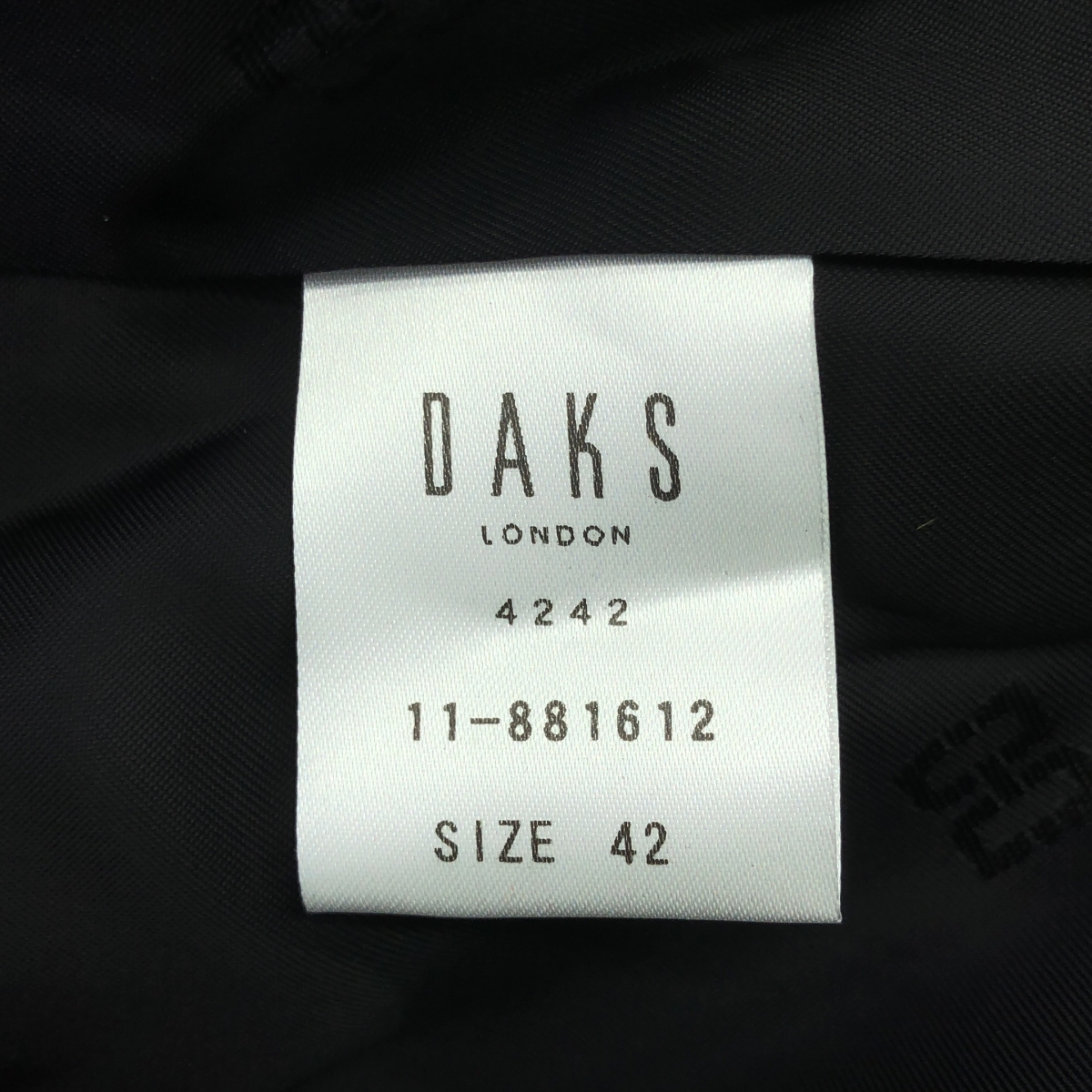 DAKS / ダックス SLIM FIT コットン トレンチコート