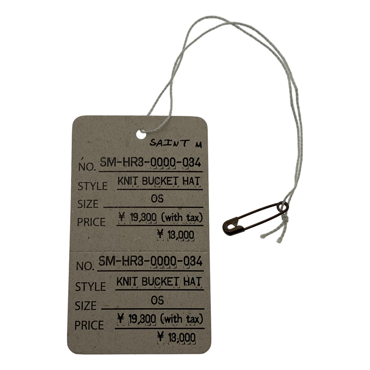 SAINT MICHAEL  Mxxxxxx / セントマイケル KNIT BUCKET HAT / ニット バケットハット 帽子 / ユニセックス